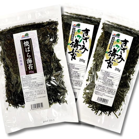 【お試しセット】きざみのり2袋・焼きばらのり１袋セット【メール便・送料無料】