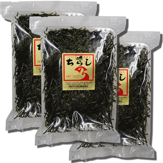 【きざみのり】ちらしのり　３００ｇ（１００ｇ入×３袋）（２mm幅）