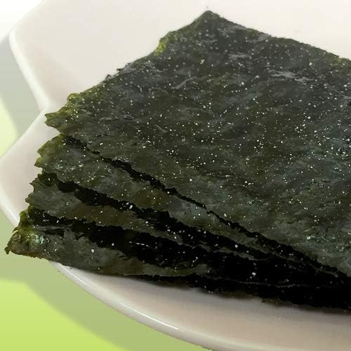 【送料無料】わさび一番　有明海産一番摘み わさび海苔 半切40枚（20枚入×2袋セット）【メール便・ポスト投函】